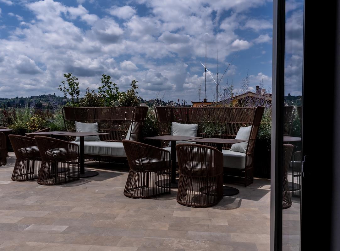 Columbus Urban Resort Florens Exteriör bild Rooftop terrace